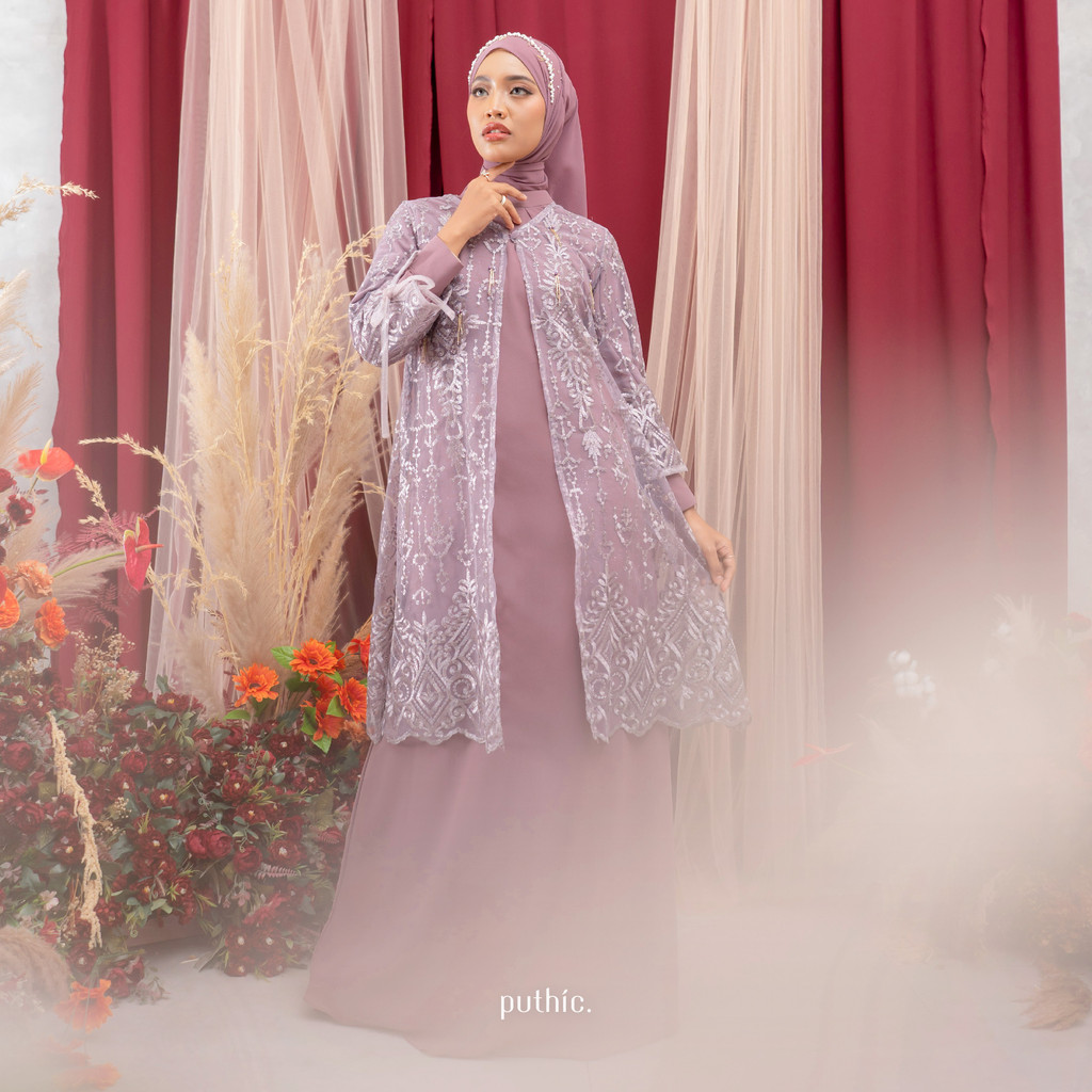 Jual PUTHIC - DANUM ONE SET||READY STOCK|| DRESS ONE SET GAUN WISUDA ...