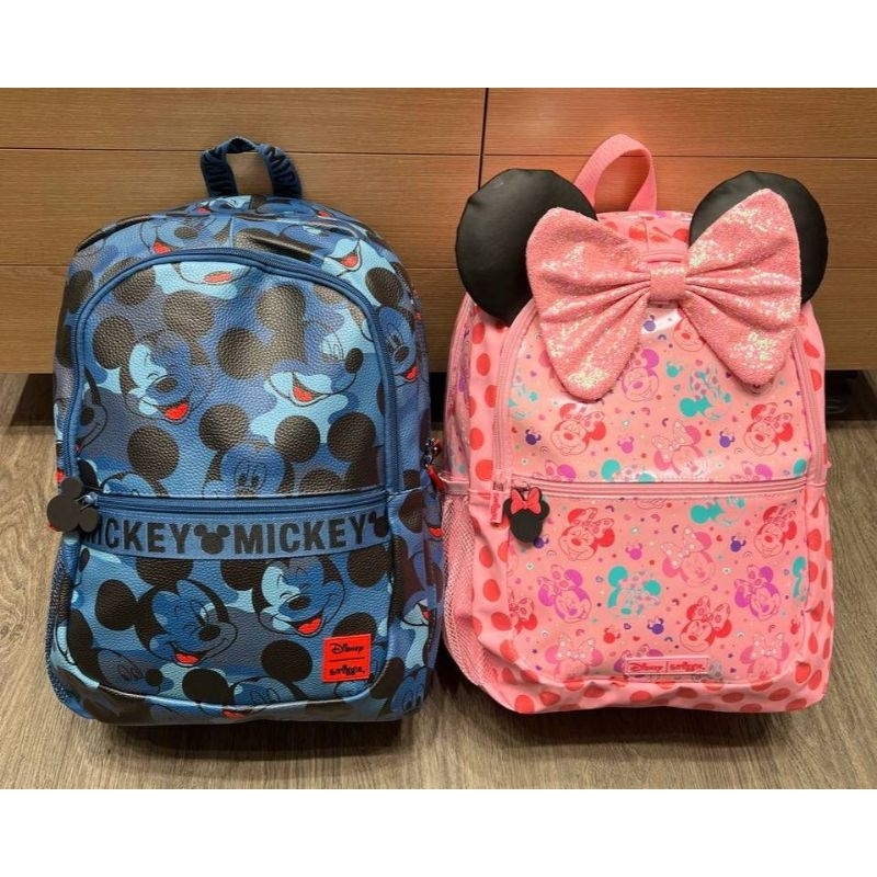 Jual Smiggle Mickey Minnie Mouse Classic Backpack Tas Smiggle Original ...