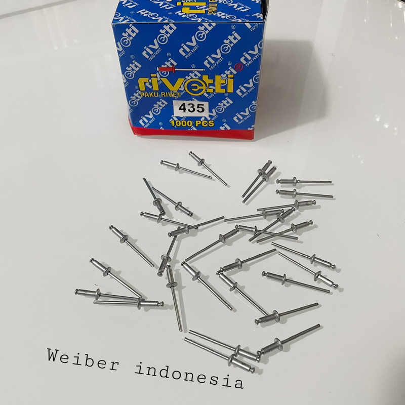 Jual PAKU RIVET RIVETTI 435 | Shopee Indonesia