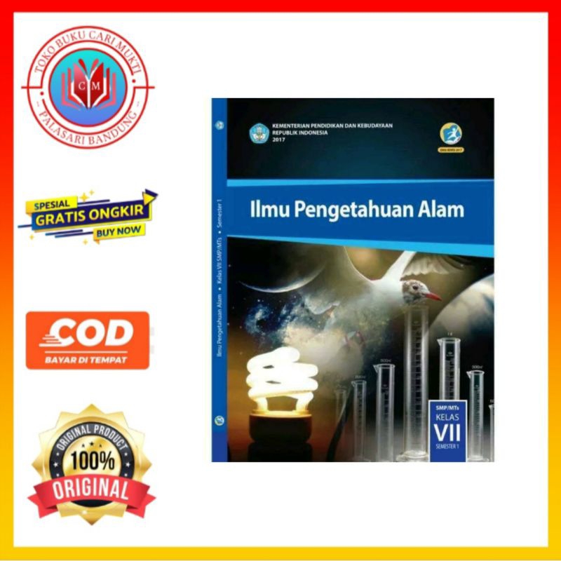 Jual Buku Siswa IPA Ilmu Pengetahuan Alam Untuk SMP/MTS Kelas 7 ...