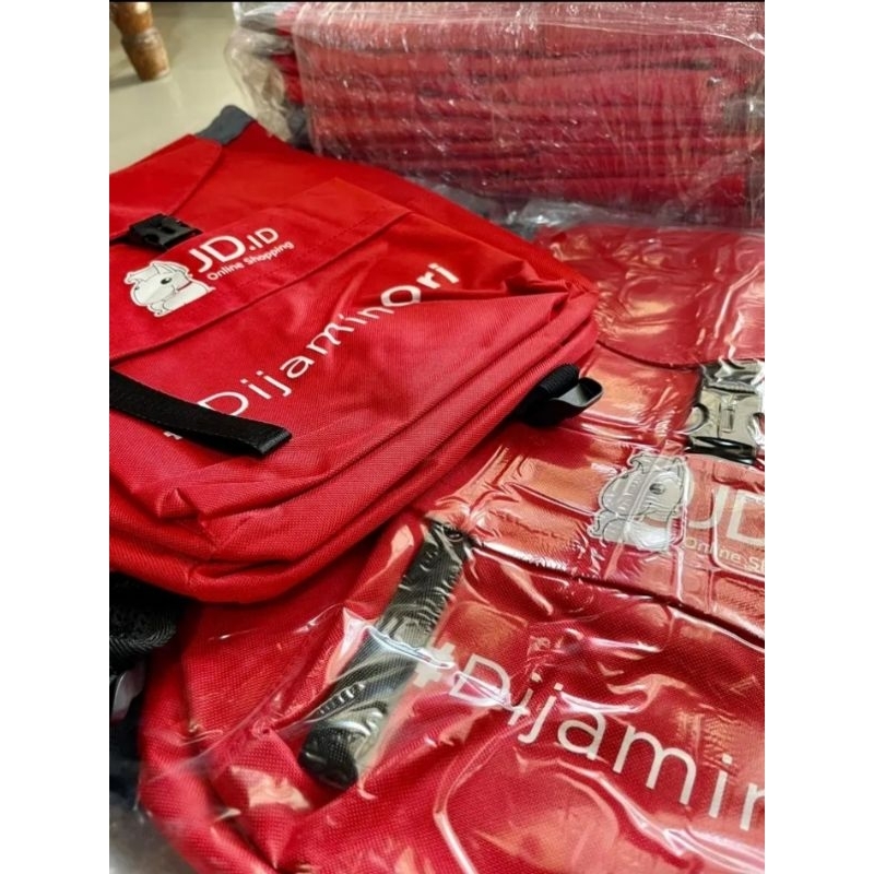 Jual (NEW) Tas Punggung JD IDPria Tas Ransel Merah Kuda Poni Backpack ...