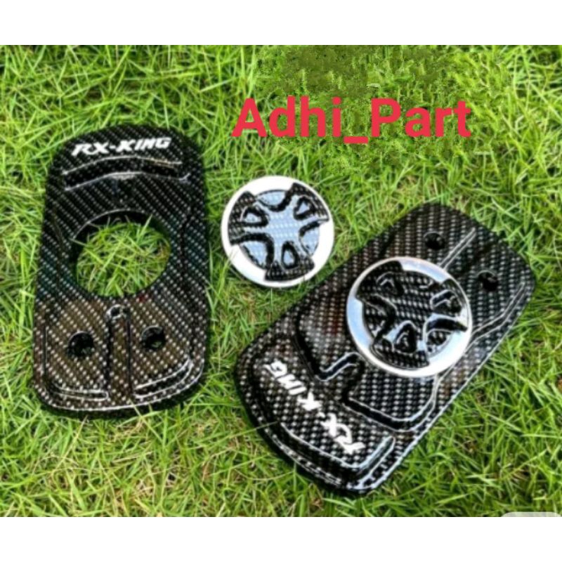 Jual tutup tangki rx king custom Carbon Karbon | Shopee Indonesia
