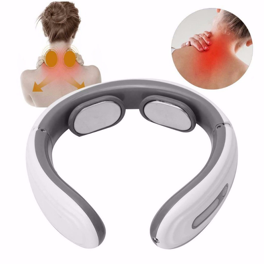 Jual PEMIJAT LEHER 6 mode pijatan leher terapi pijat leher dan badan ...