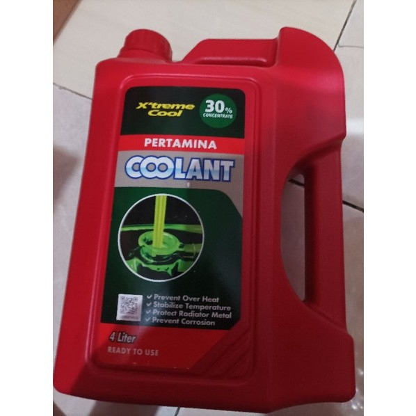 Jual Coolant Air Radiator Pertamina 30% Concenctrate 4 Liter | Shopee ...