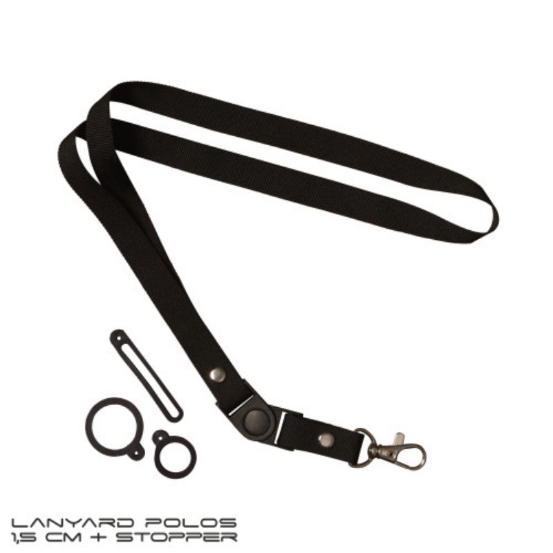 Jual Lanyard hitam polos | Shopee Indonesia