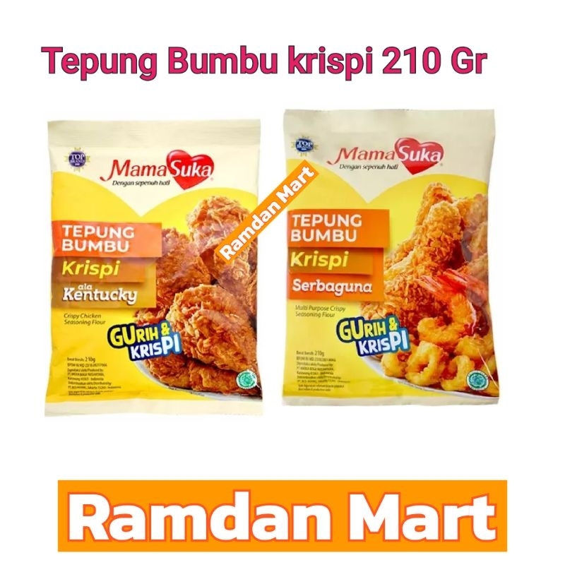 Jual Mama Suka Tepung Bumbu Tepung Bumbu Krispi By Mamasuka Gr