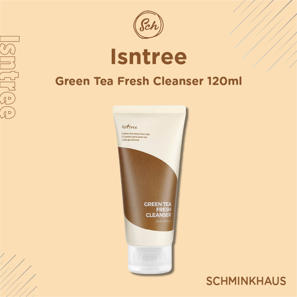 Jual ISNTREE Green Tea Fresh Cleanser 120ml (NEW) | Shopee Indonesia