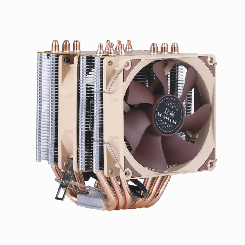 Jual XUANFENG XF962 CPU / PC COOLER RGB 90MM DUAL FAN - 6 Heat Pipes ...