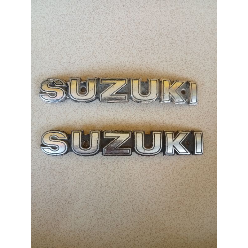 Jual Emblem Tangki Suzuki A Original Shopee Indonesia