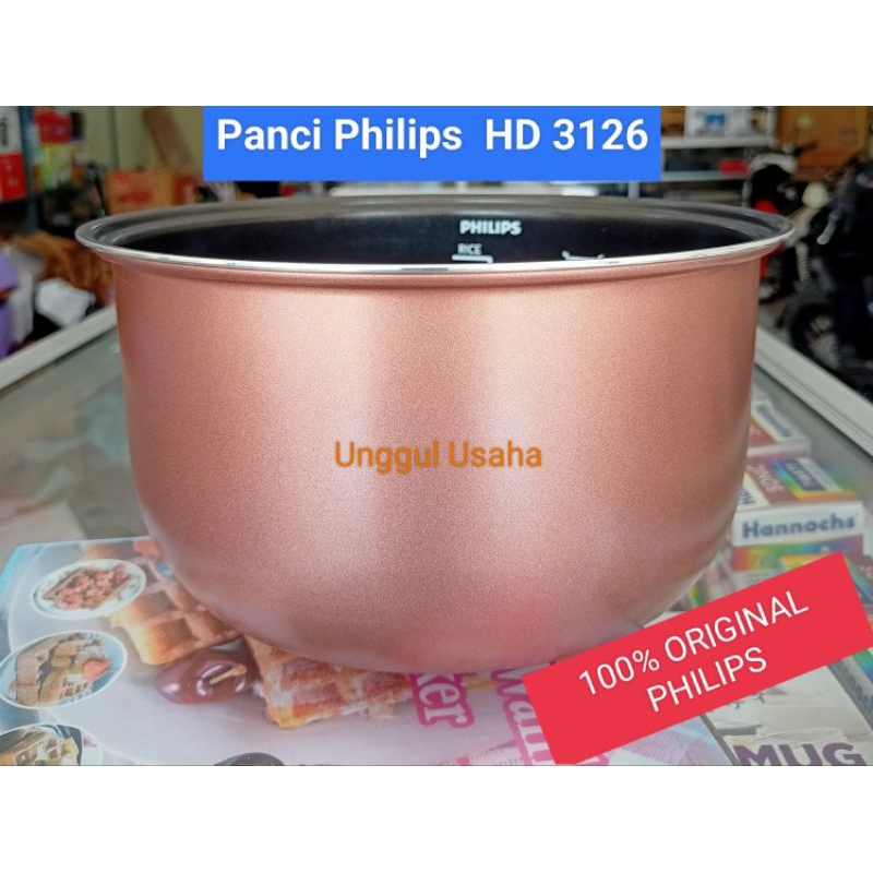 Jual Philips Inner Pot Original HD 3126 HD 3030 HD 3116 Rice Cooker 1 ...