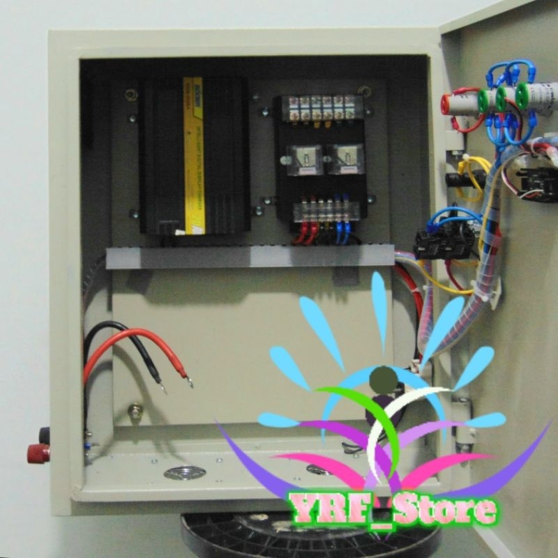 Jual Panel ATS Inverter Full Back-Up Mode Full Protection Tipe Custom ...