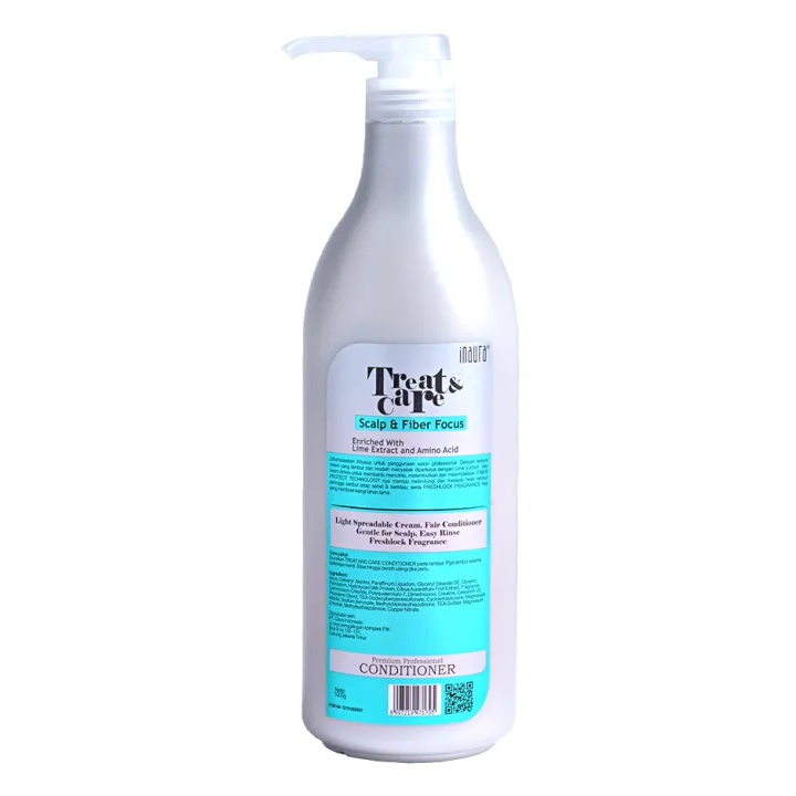 Jual INAURA Treat & Care Scalp & Fiber Focus Shampoo Conditioner ...