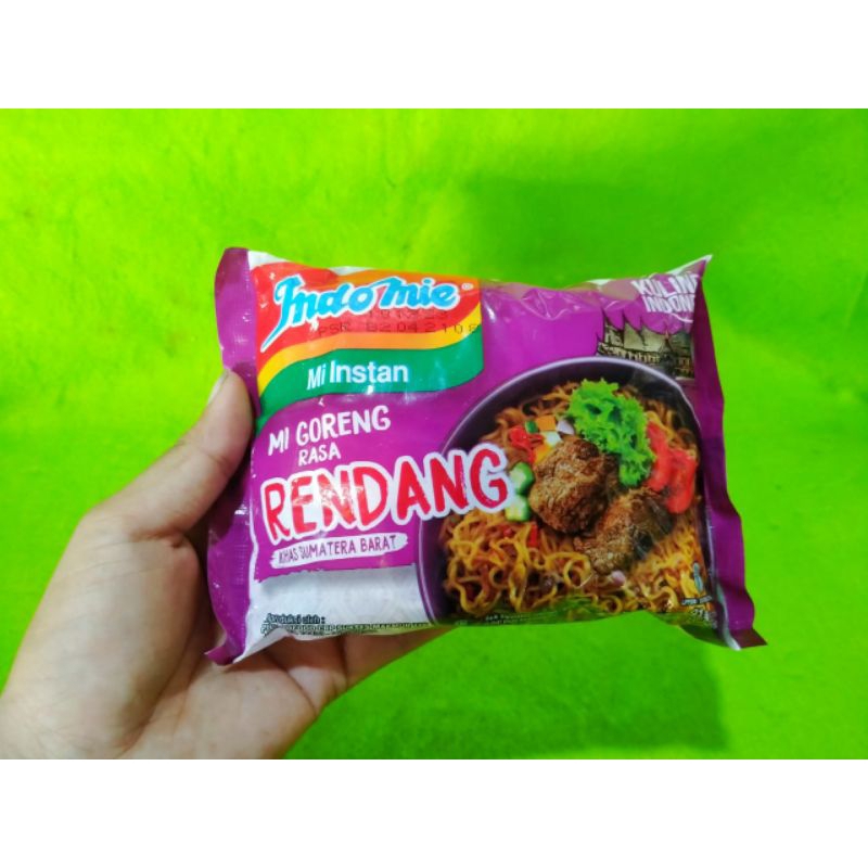 Jual Mie Indomie Goreng Rendang Gr Mie Goreng Rendang Indomie Gr Shopee Indonesia