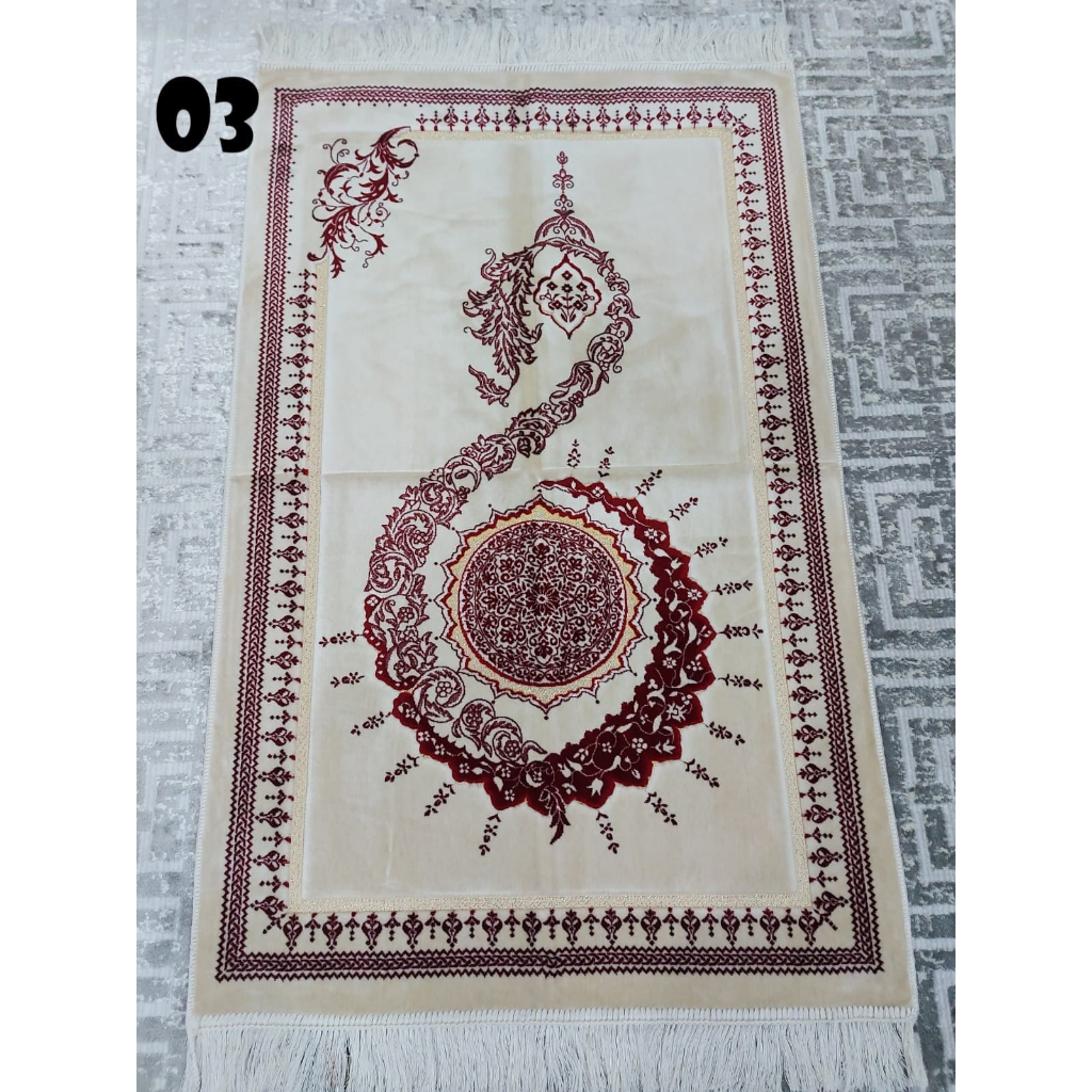 Jual Sajadah Turki Aydin Semazen Ukuran 70X110 Made In Turkey Bahan ...