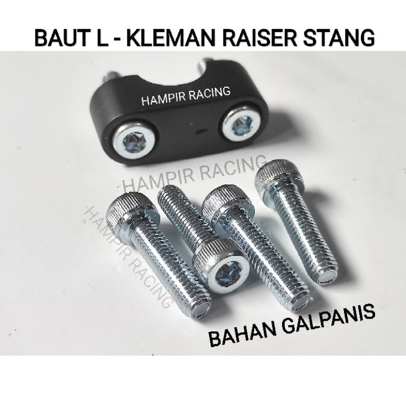 Jual BAUT L KLEM RAISER NINJA S SS R KLX BAUT DUDUKAN STANG MEGAPRO ...