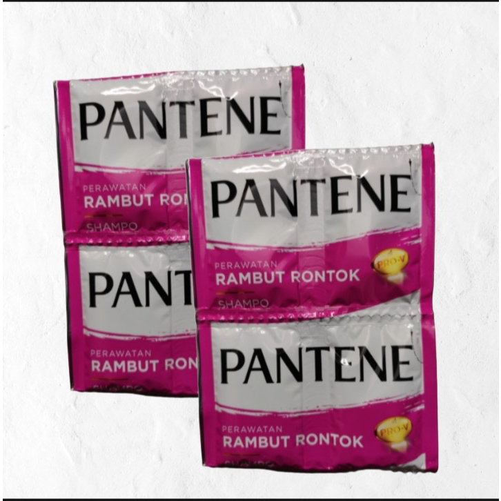 Jual Pantene Shampo Sachet Anti Rontok 10ml TWINPACK (1 Renceng isi 12 ...