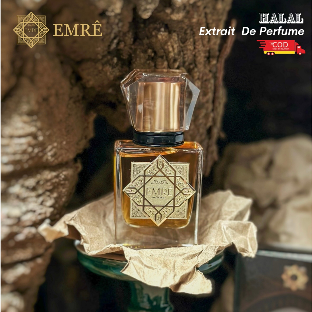 Jual Parfum Oud Zam Zam Turki EMRE Pria Wanita Extrait De Perfume Halal