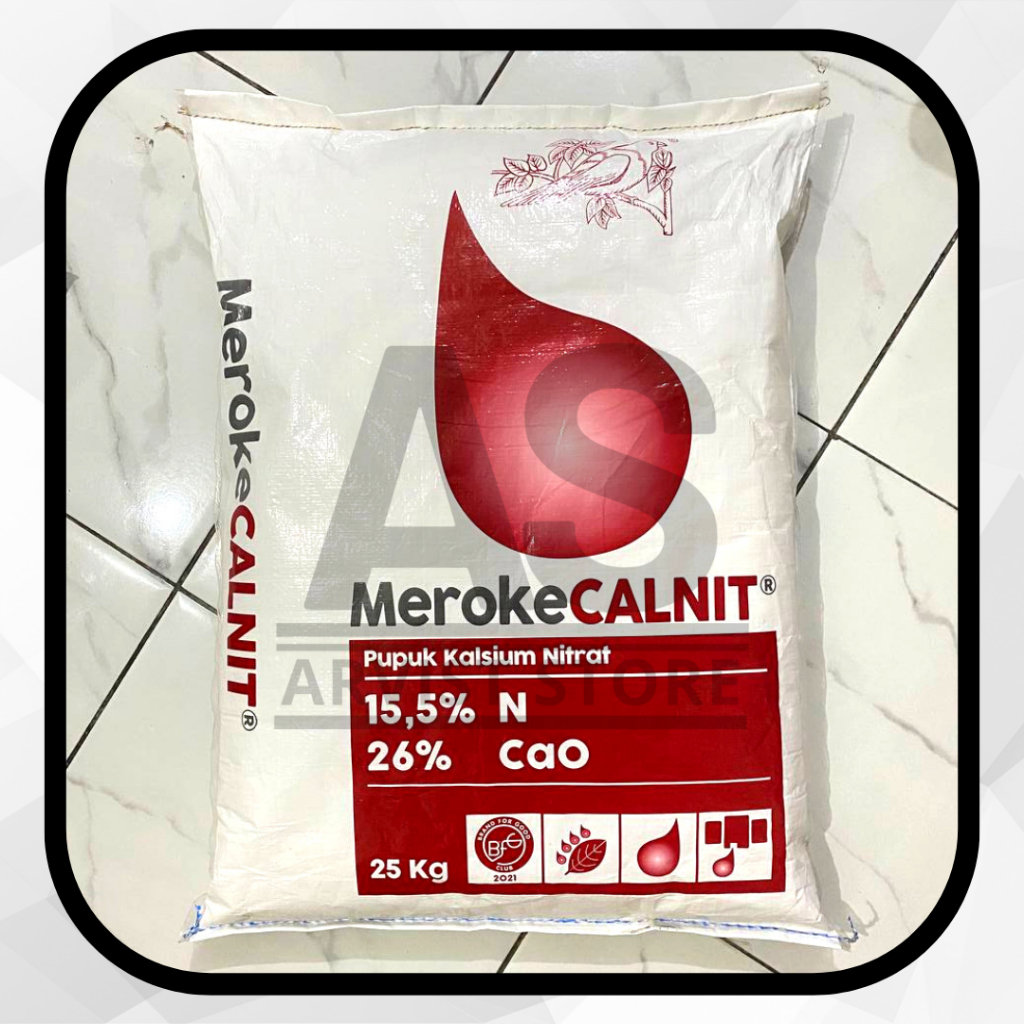 Jual - CARGO - Pupuk MEROKE CALNIT Kemasan Pabrik 25 KG Kalsium Nitrat ...