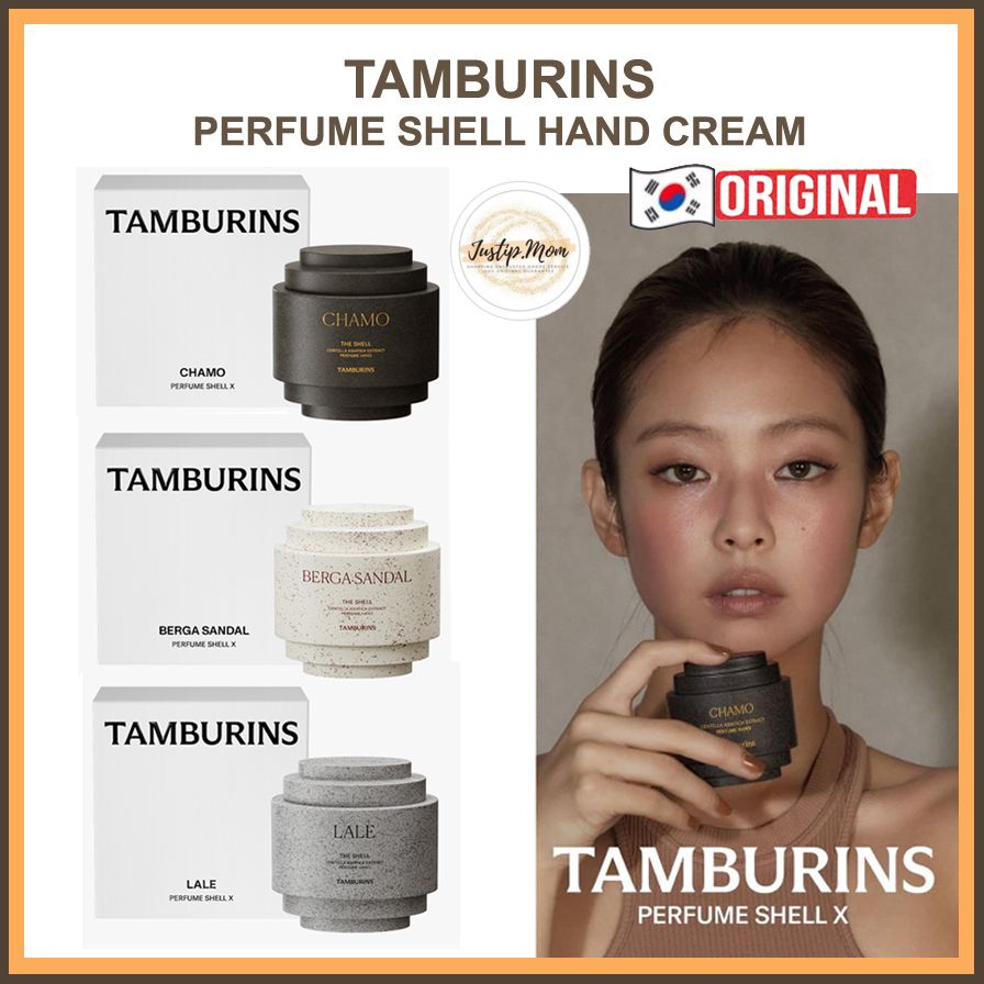 Jual 100 ORIGINAL KOREA TAMBURINS Perfume Shell X Hand Cream Chamo