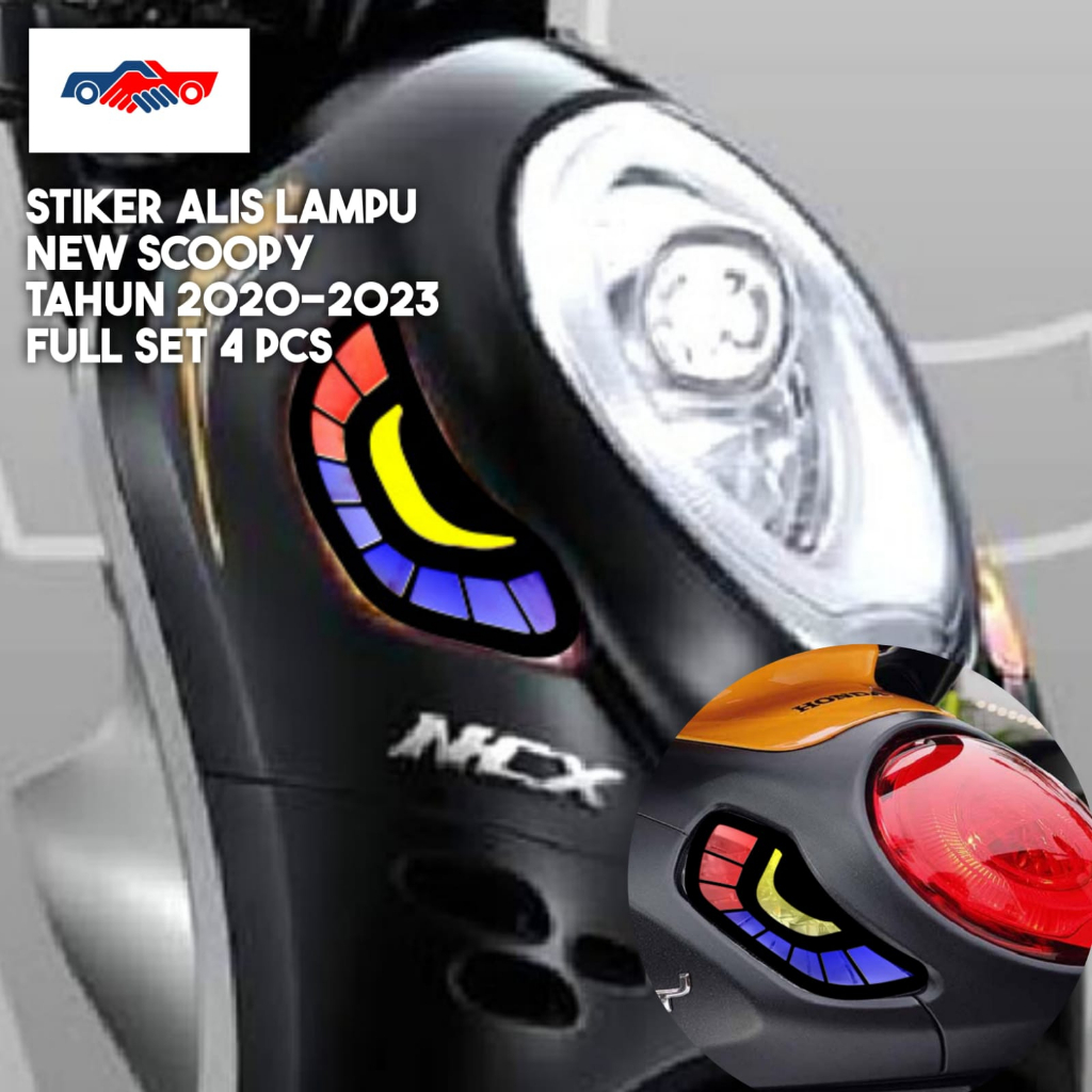 Jual Stiker Variasi Lampu Sein New Scoopy Tahun Shopee Indonesia