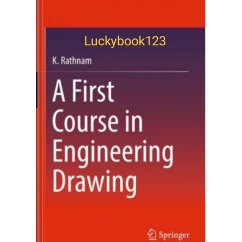 Jual Buku A First Course in Engineering Drawing by K. Rathnam | Shopee ...