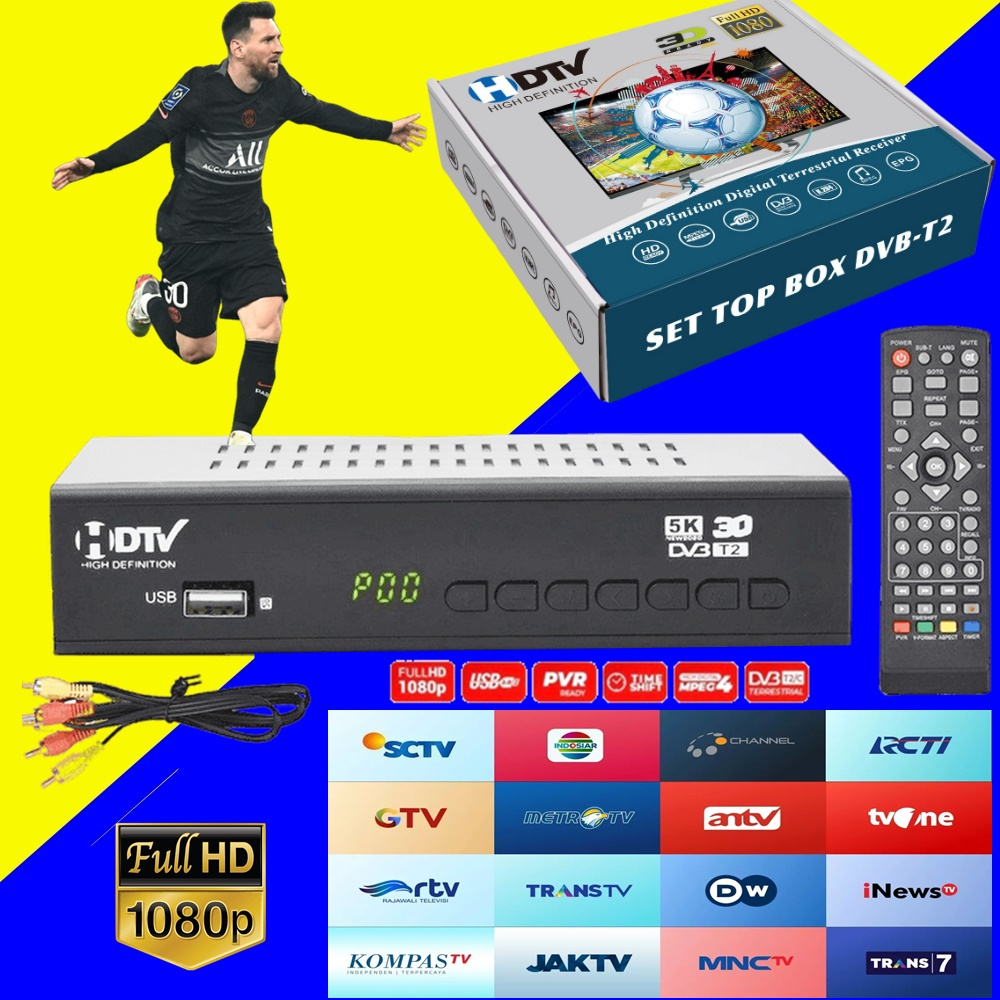 Jual Set Top Box Tv Digital Receiver TV Digital DVB T2 STB TV DIGITAL ...