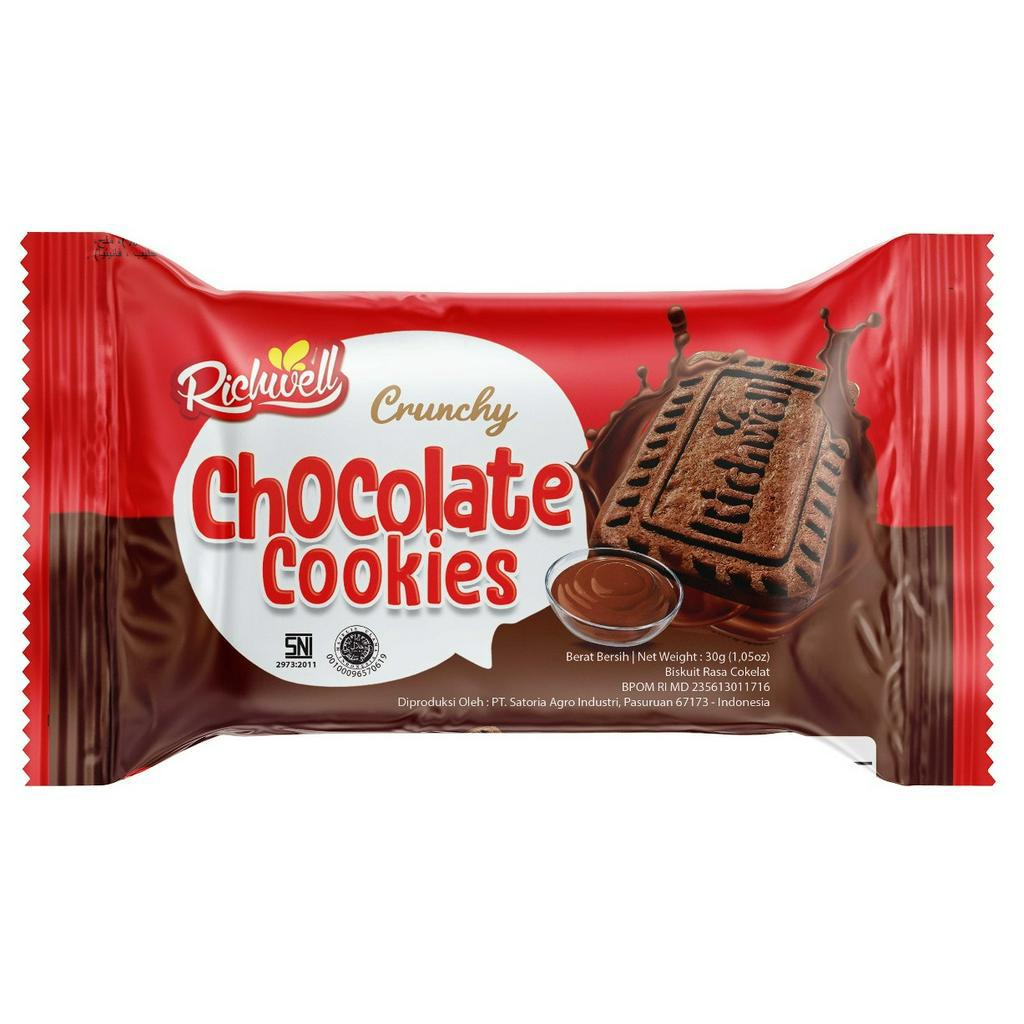 Jual Richwell Cookies 30Gr [20 Pcs] | Shopee Indonesia