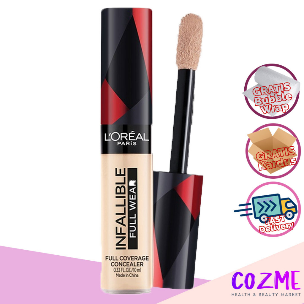 Jual Loreal Paris Infallible Full Wear Coverage Concealer 10ml Shopee Indonesia 9885