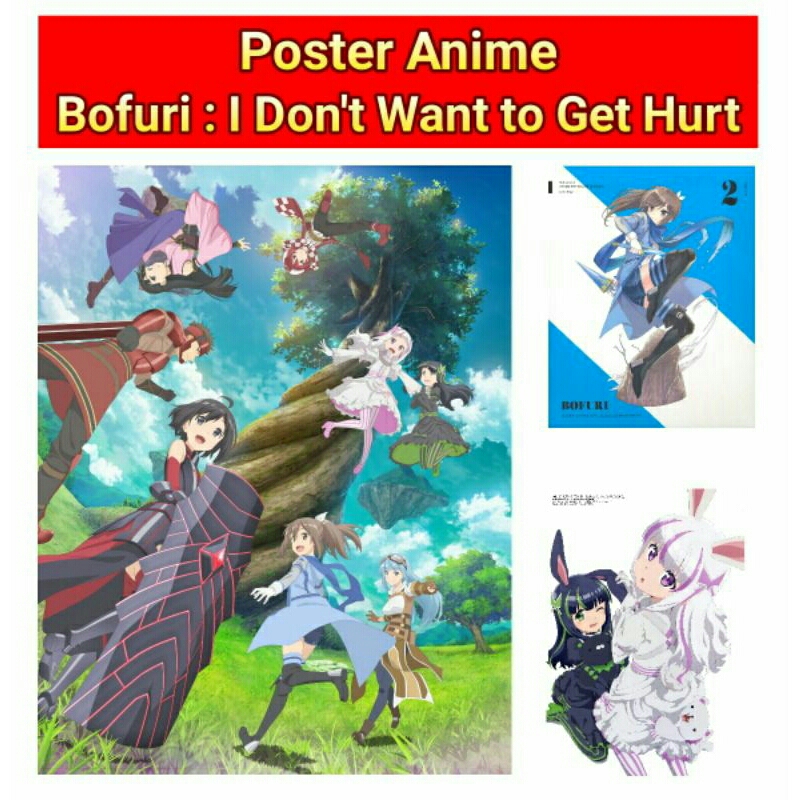 Jual Poster Anime Bofuri / Poster Anime A4 A3 HD / Hiasan dinding ...