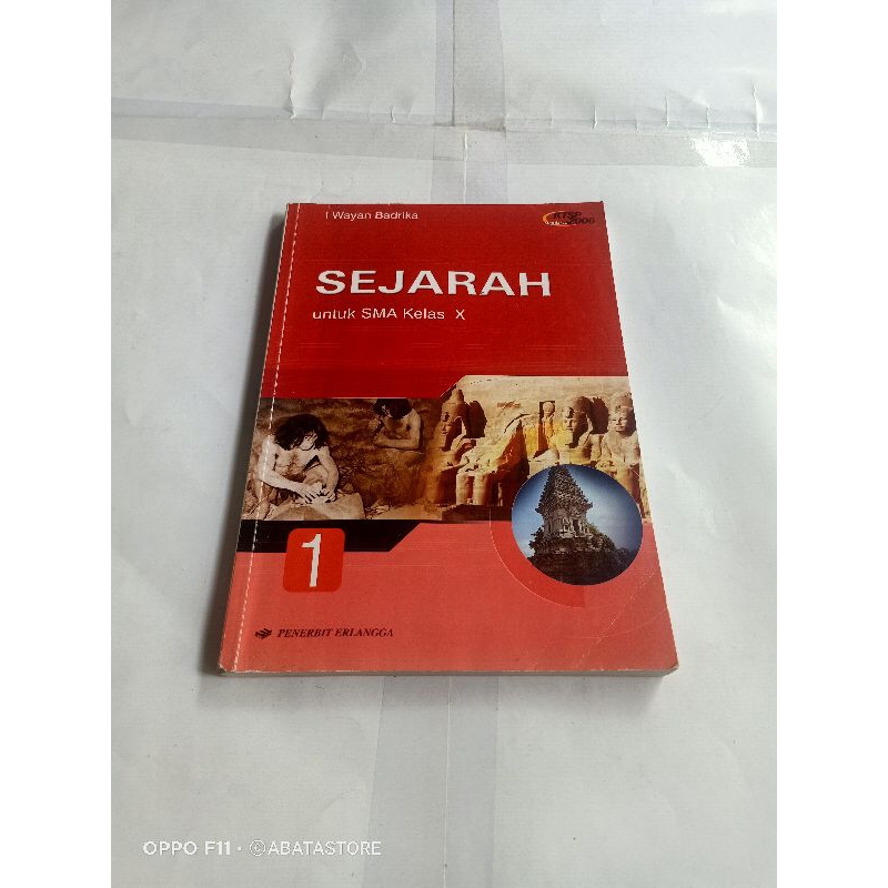 Jual BUKU SEJARAH SMA KLS X XI XII KTSP 2006 IPA I WAYAN BADRIKA ...