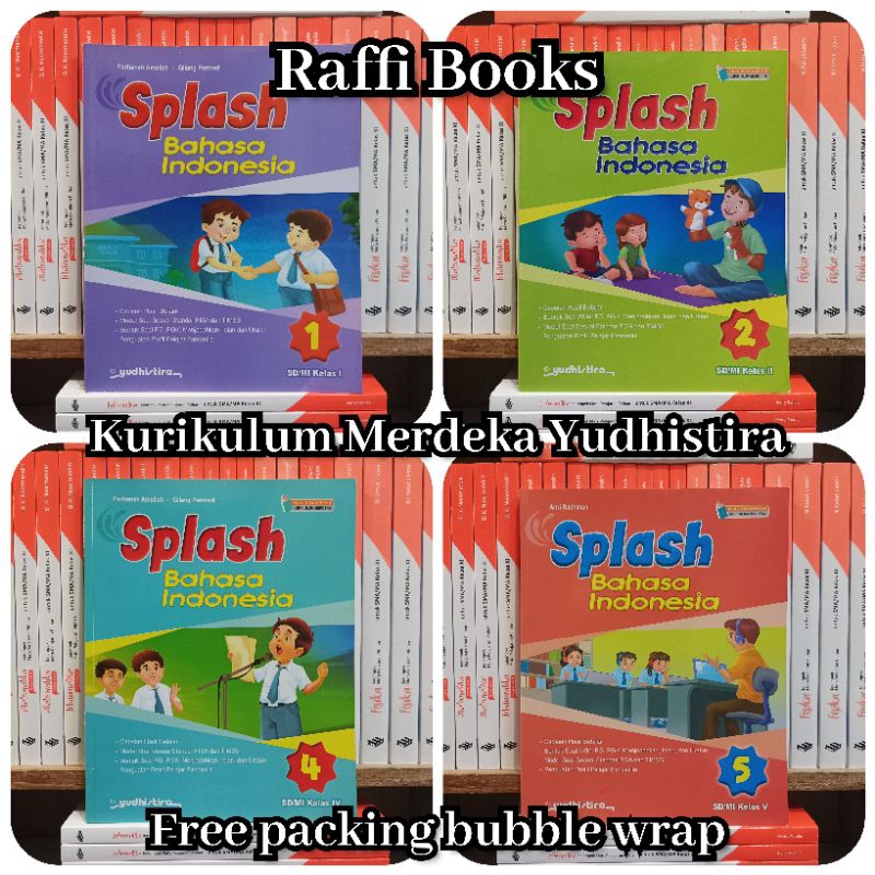 Jual Buku Splash Bahasa Indonesia Kelas 1 2 3 4 5 6 SD/Mi Kurikulum ...