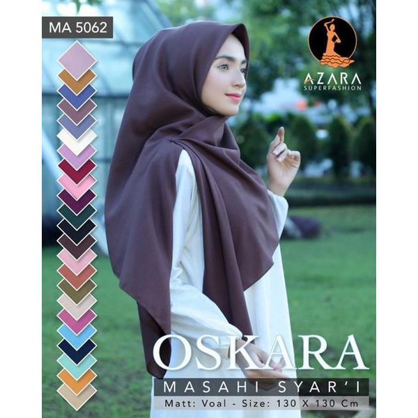 Jual Hijab Azara Oskara Syari LC Voal 130 X 130 Laser Cut Premium Hijab ...