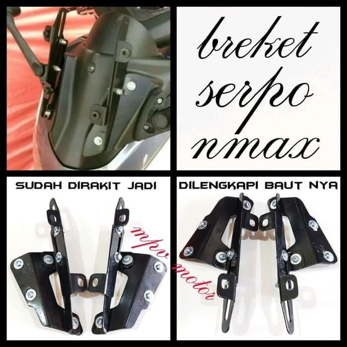 Jual Breket Serpo Nmax Old New Dudukan Spion R Di Nmax Shopee