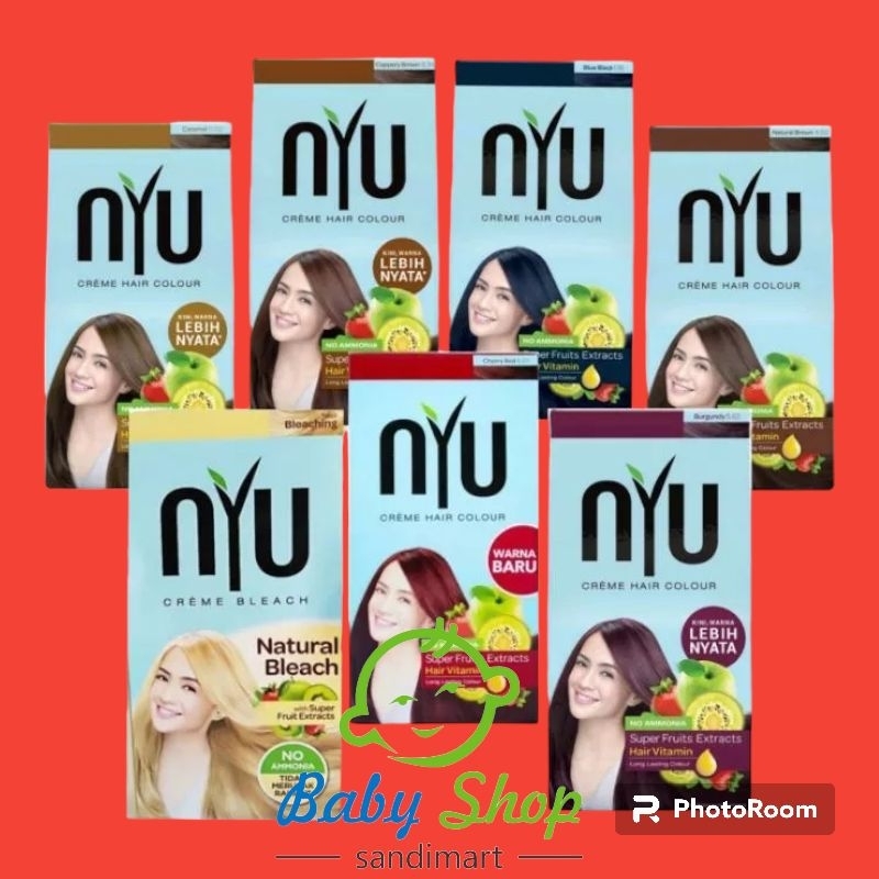 Jual Nyu Creme Hair Colour Shopee Indonesia