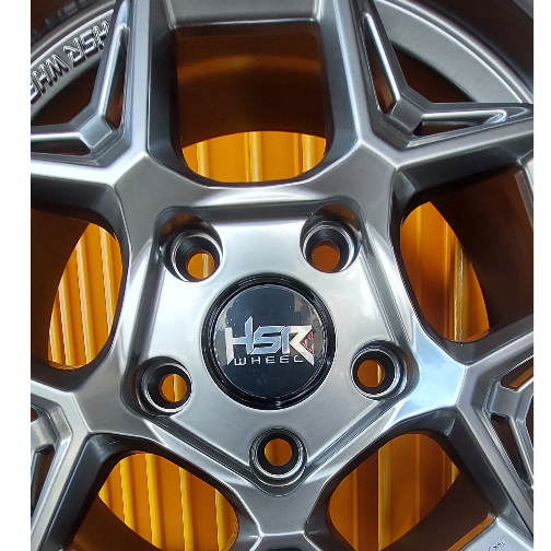 Jual velg mobil ring 15 HSR WASILE R15 baut 5 pas dimobil ertiga luxio ...