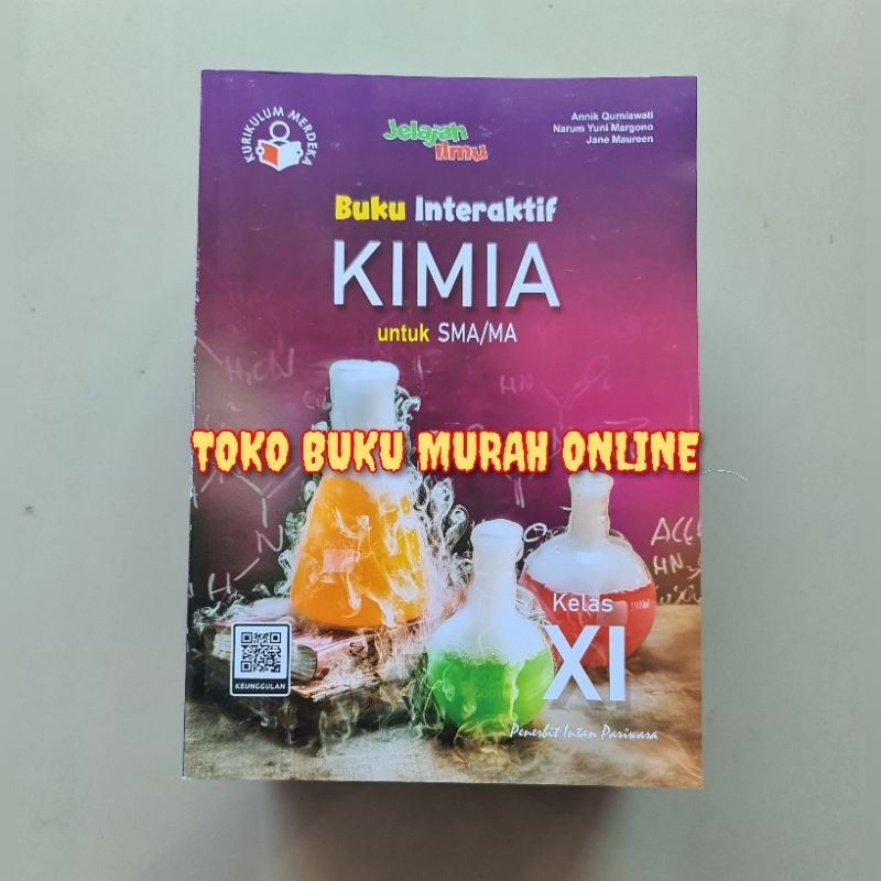 Jual Buku Interaktif Kimia Kelas XI, 11 Kurikulum Merdeka Tahun 2023 ...