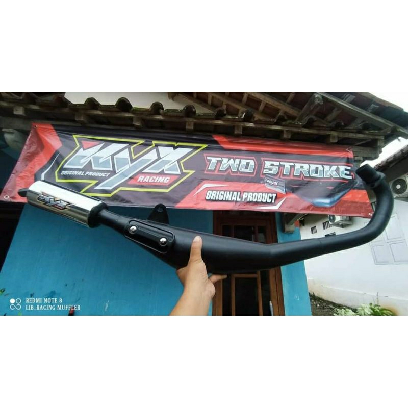 Jual knalpot standar racing satria 2tk original KYX racing | Shopee ...