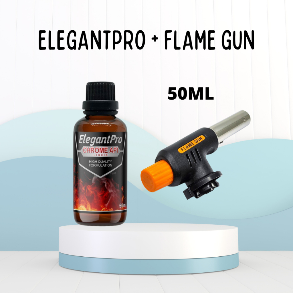 Jual elegantpro chrome liquid cairan chrome api chrome bakar 50 ml