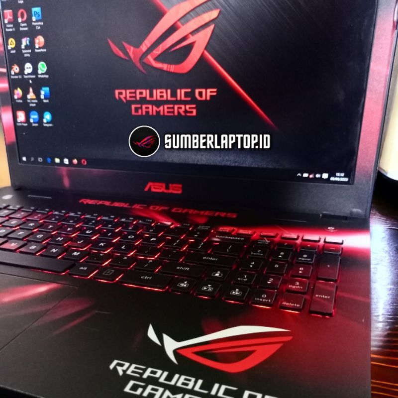 Jual Laptop Gaming Asus ROG G56J Intel Core i7 Gen 4 RAM 8/128 GB SSD ...