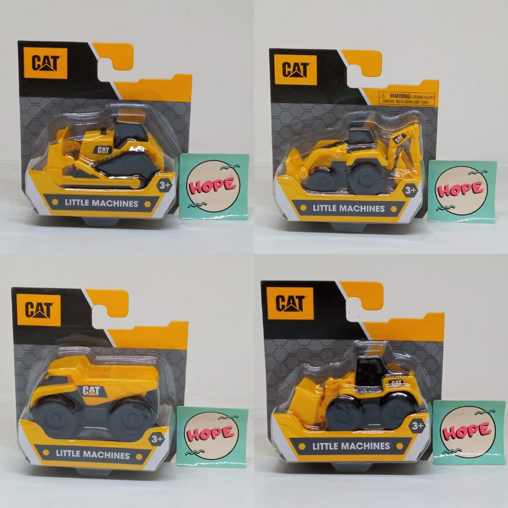 Jual Caterpillar Little Machines Front Loader Backhoe Bulldozer Dump ...