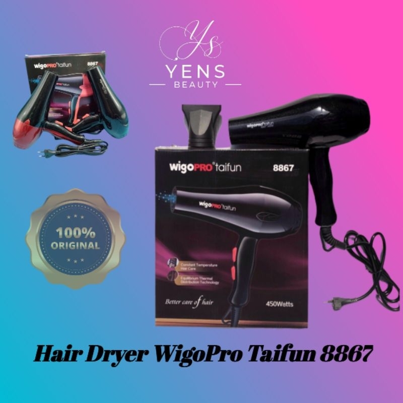 Jual HAIR DRYER WIGO TAIFUN 8867 / Hair Dryer Wigo Pro Taifun 8867