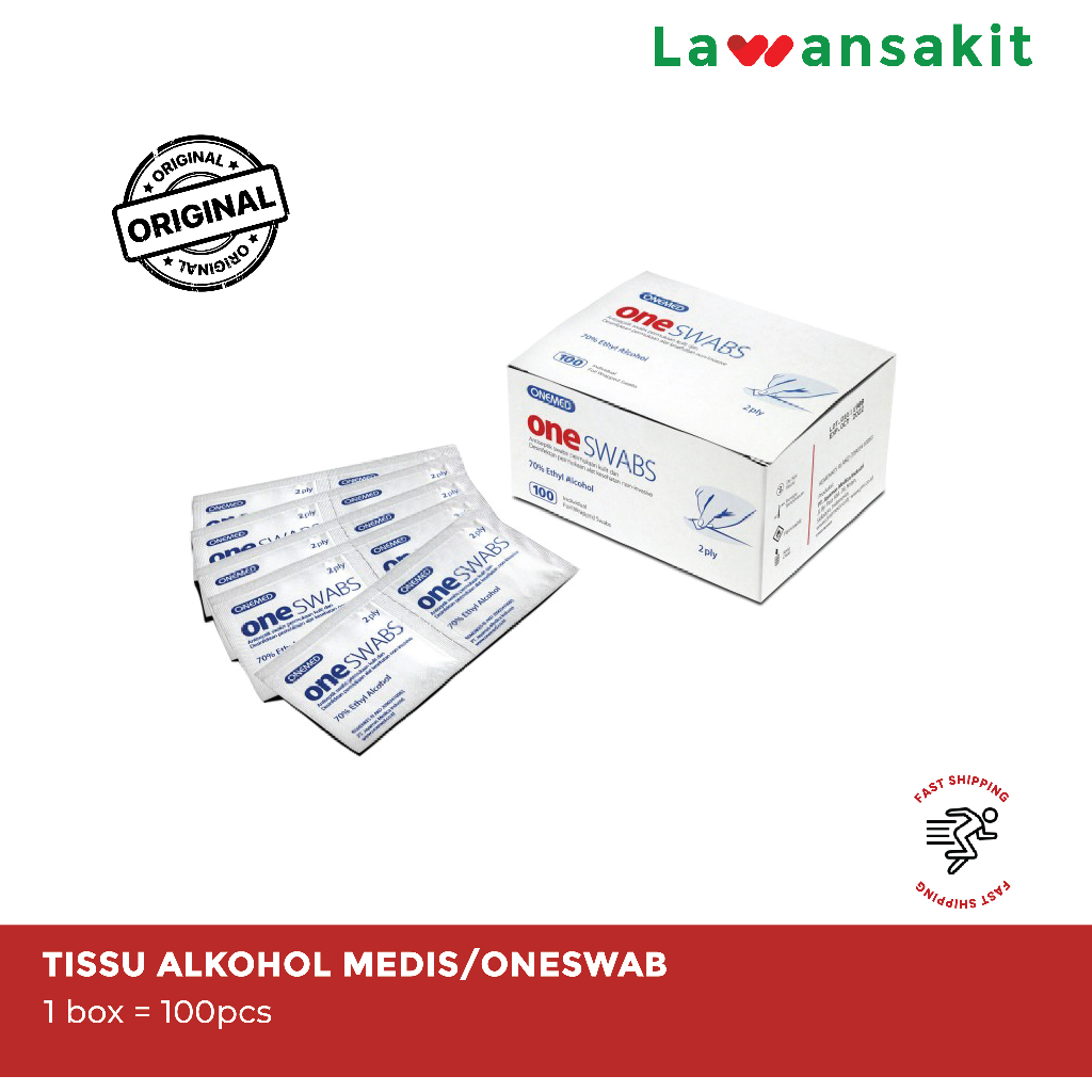 Jual Alkohol Swabstissue Medisoneswab Onemed Shopee Indonesia 9253