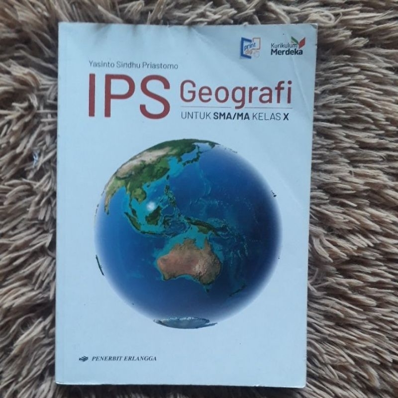 Jual IPS Geografi UNTUK SMA/ MA KELAS X ( KURIKULUM MERDEKA ) | Shopee ...