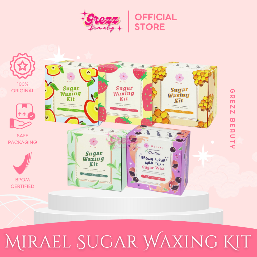 Jual Mirael Sugar Waxing Kit 210ml Shopee Indonesia