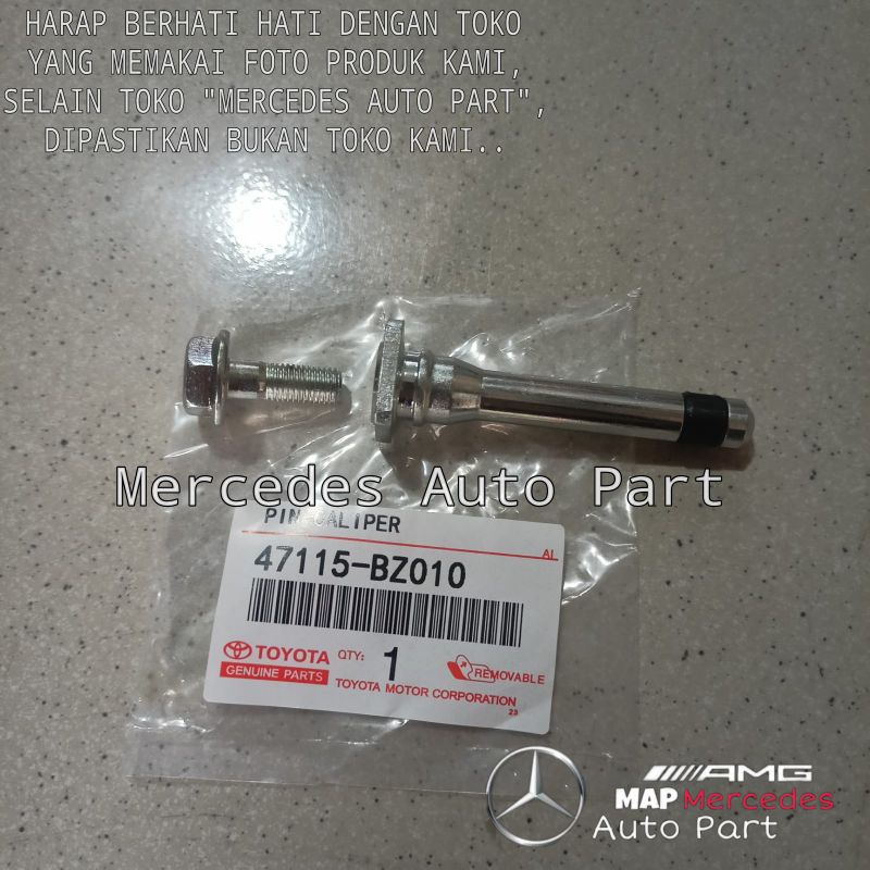 Jual PIN CALIPER BAUT KALIPER AVANZA XENIA RUSH TERIOS GRANDMAX LUXIO ...