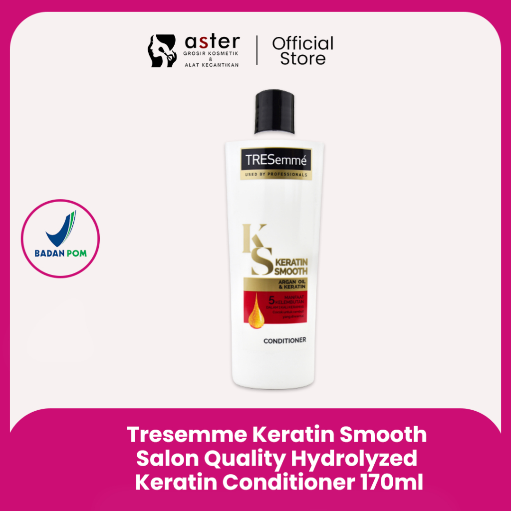 Jual Aster Kosmetik Tresemme Keratin Smooth Salon Quality Hydrolyzed