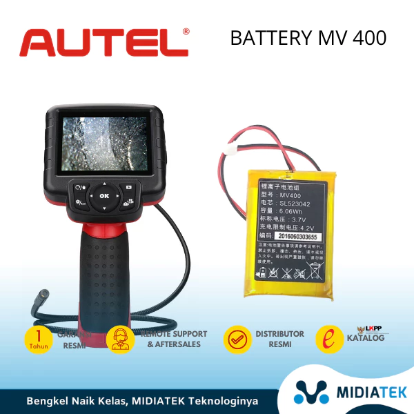 Baterai MV400 Tampak 1