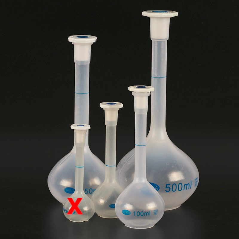 Jual Gelas Ukur Laboratorium Bentuk Labu Volumetrik Ukuran Kecil / Labu ...