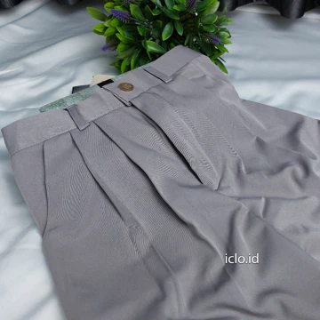 Loose Pants 332 PREMIUM Anti Kusut Celana Kulot Highwaist Bahan Jatuh Loosepants Trousers Wanita