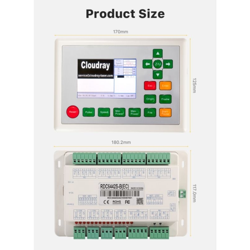 Jual Ruida RD RDC 6442S/G CO2 Laser DSP Controller for Laser Engraving ...